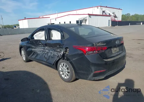 2018 Hyundai Accent Sel из США, поврежденный, VIN 3KPC24A31JE017535